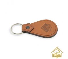 PUMA keychain made of leather