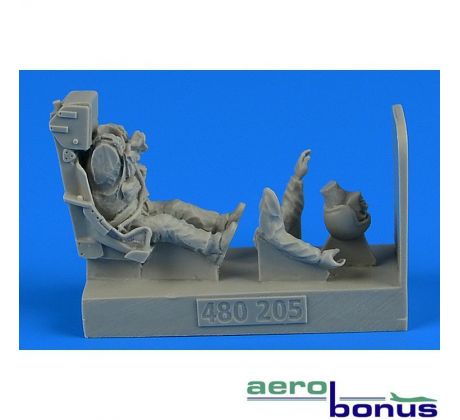 1/48 USAF Fighter Pilot with ejection seat for F-80 Shooting Star