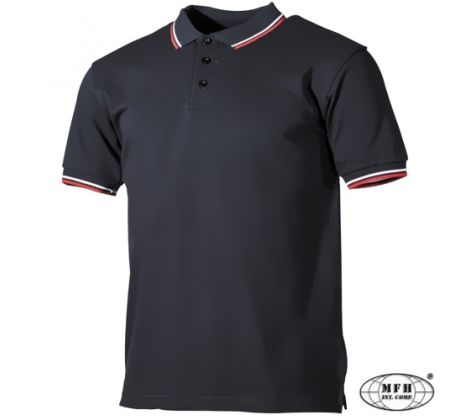 MFH POLO SHIRT BLACK