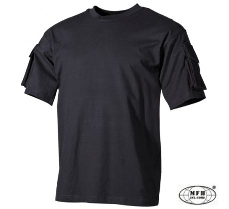 MFH TACTICAL BLACK T-SHIRT