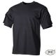 MFH TACTICAL BLACK T-SHIRT