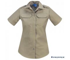 Propper® Women's CDCR Line Duty Shirt - Short Sleeve silver tan