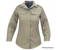 Propper® Women's CDCR Line Duty Shirt - Long Sleeve silver tan