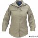 Propper® Women's CDCR Line Duty Shirt - Long Sleeve silver tan