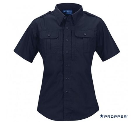 Propper™ Women's Tactical Shirt – Short Sleeve LAPD Navy