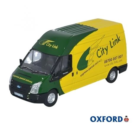 1/76 OXFORD FORD TRANSIT LWB HIGH ROOF CITY LINK