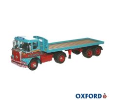 1/76 OXFORD POLLOCK ATKINSON BORDERER FLATBED TRAILER