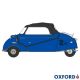 1/18 OXFORD MESSERSCHMITT KR200 CONVERTIBLE ROYAL BLUE