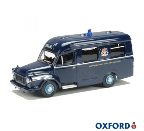 1/76 OXFORD HEREFORDSHIRE BEDFORD J1 LOMAS AMBULANCE