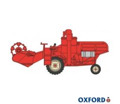 1/76 OXFORD COMBINE HARVESTER RED