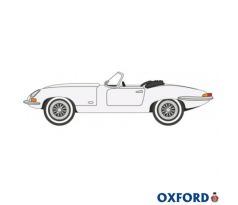 1/76 OXFORD E TYPE JAGUAR WHITE