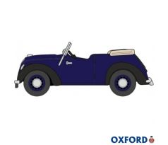 1/76 OXFORD MORRIS EIGHT E SERIES TOURER DARK BLUE