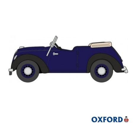 1/76 OXFORD MORRIS EIGHT E SERIES TOURER DARK BLUE