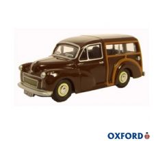 1/76 OXFORD 1967 MORRIS MINOR TRAVELLER MAROON