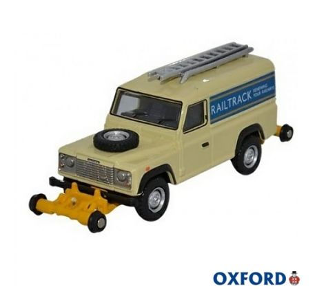 1/76 OXFORD RAIL RAILTRACK ROAD RAIL DEFENDER