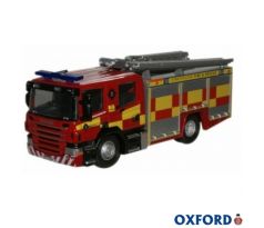 1/76 OXFORD STRATHCLYDE SCANIA CP28 PUMP LADDER FIRE ENGINE