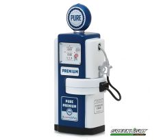 1/18 GREENLIGHT VINTAGE GAS PUMPS SERIES 3 1948 WAYNE 100-A PURE OIL 'PURE PREMIUM BE SURE WITH PURE'