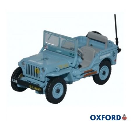 1/76 OXFORD WILLYS MB US NAVY SEEBEES