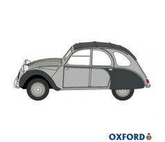 1/148 OXFORD CITROEN 2CV CHARLESTON TWO TONE GREY