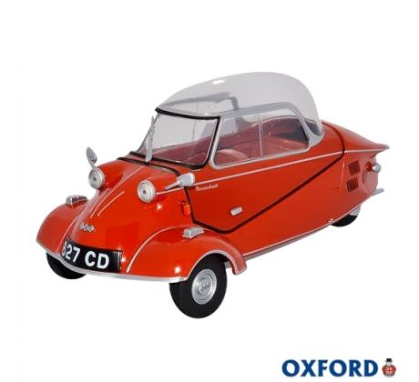 1/18 OXFORD MESSERSCHMITT KR200 BUBBLE CAR RED