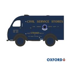 1/43 OXFORD AUSTIN THREEWAY VAN CIVIL SERVICE STORES