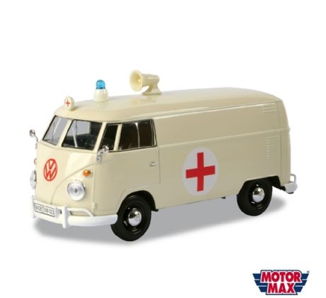 1/24 MOTORMAX VW T1, Ambulance