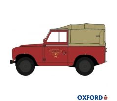 1/43 OXFORD LAND ROVER SERIES II SWB CANVAS BRITISH RAIL