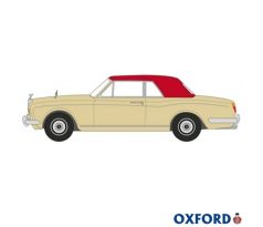 1/43 OXFORD ROLLS ROYCE CORNICHE CONV. (CLOSED) PERSIAN SAND