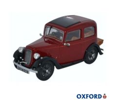 1/43 OXFORD AUSTIN RUBY SALOON MAROON