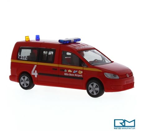 1/87 REITZE Volkswagen Caddy Maxi 11 Flughafenfeuerwehr Köln-Bonn