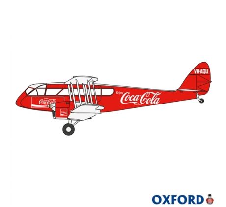 1/72 OXFORD DH84 DRAGON VH-AQU COCA COLA