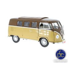 1/18 LUCKY VW T1 Microbus 1962 BROWN