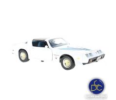 1/18 LUCKY Pontiac Firebird Trans Am WHITE