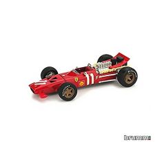 1/43 BRUMM FERRARI 312 F1 G.P. MONTECARLO 1969 AMON