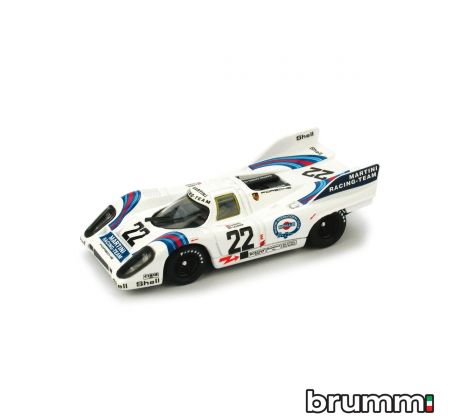 1/43 BRUMM PORSCHE 917K LE MANS MARTINI RACING 1971