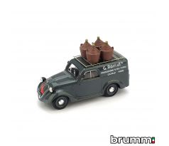 1/43 BRUMM FIAT 500B FURGONE G.ROSSI E F.GLI 1950