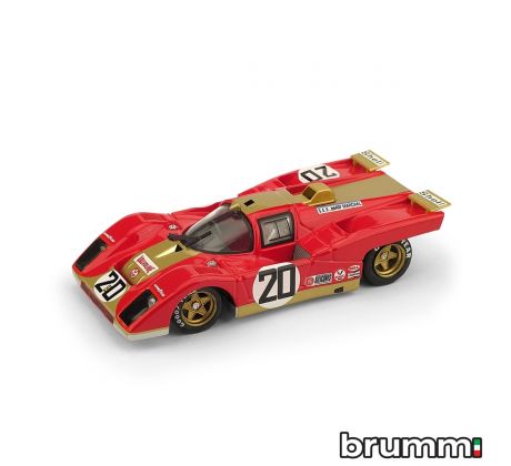 1/43 BRUMM FERRARI 512M 12H SEBRING 1971