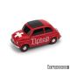 1/43 BRUMM FIAT 500 BRUMS SVIZZERA TIPTOP-BILUX