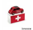 1/43 BRUMM FIAT 500 BRUMS SVIZZERA TIPTOP-BILUX