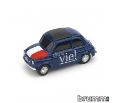 1/43 BRUMM FIAT 500 BRUMS FRANCIA