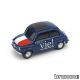 1/43 BRUMM FIAT 500 BRUMS FRANCIA