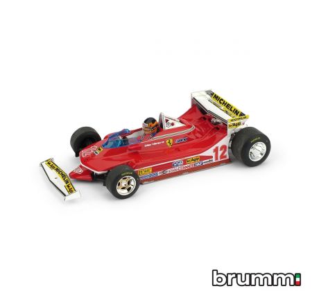 1/43 BRUMM FERRARI 312 T4 G.P.USA'79 PROVA ALETTONE