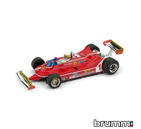 1/43 BRUMM FERRARI 312 T5 G.P. ARGENTINA 1980 #1