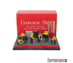 1/43 BRUMM GARAGE SET SCUDERIA FERRARI S.MARINO'82