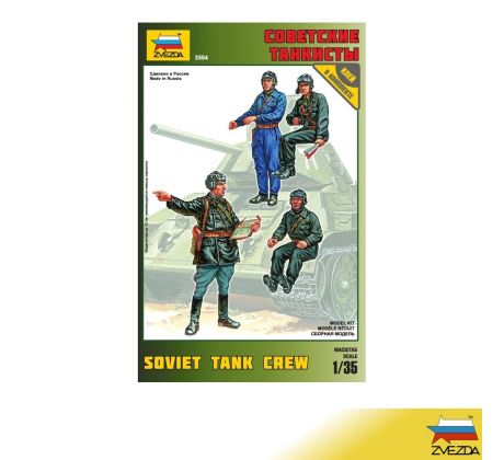 1/35 ZVEZDA Soviet Tank Crew