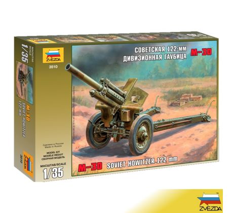 1/35 ZVEZDA M30 Soviet Howitzer 122 mm