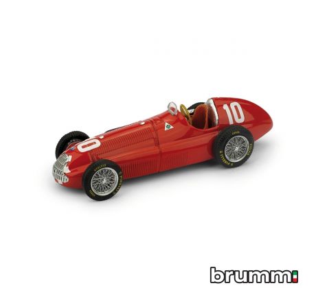 1/43 BRUMM Alfa Romeo 158, No.10, Scuderia Quadrifoglio, GP Italien, N.Farina, 1950