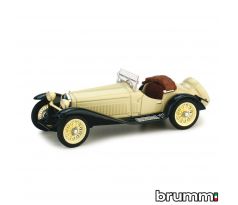 1/43 BRUMM ALFA ROMEO 2300 STRADALE CREMA/BLU APERT