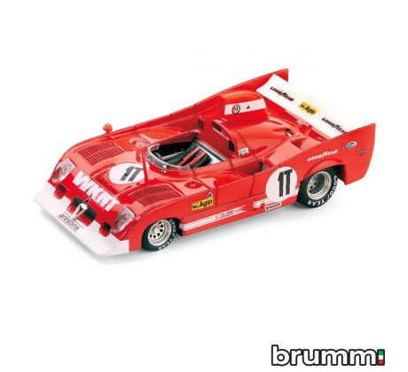 1/43 BRUMM ALFA ROMEO 33TT12 1000 KM MONZA 1975