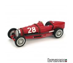 1/43 BRUMM BUGATTI TIPO 59 1934 GP.MONACO NUVOLARI